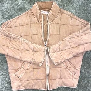 Free People - Dolman Quilted Knit Jacket
